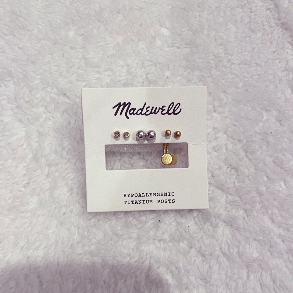 Madewell Set of 3 Earring